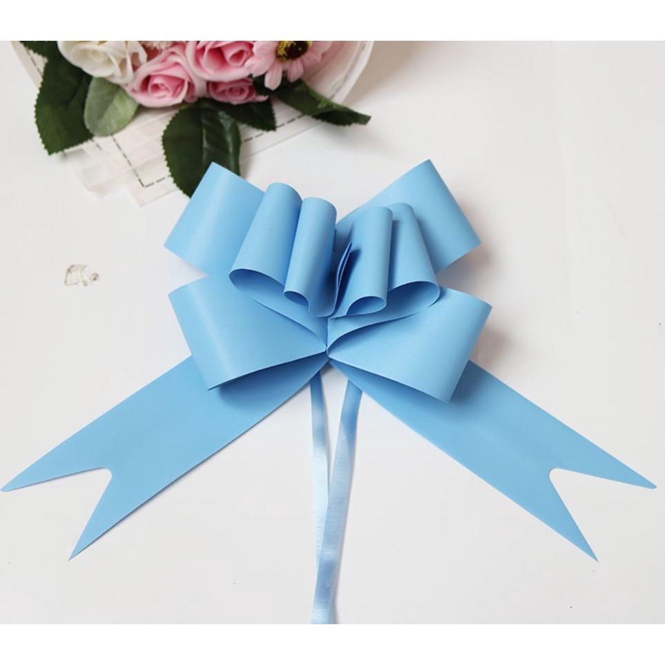 5Pcs Creative 4.5cm Pull Bow Ribbon for Gift Flower Bowknot Gift Packing DIY Party Wedding Car Room Decoration(703L) - Image 8
