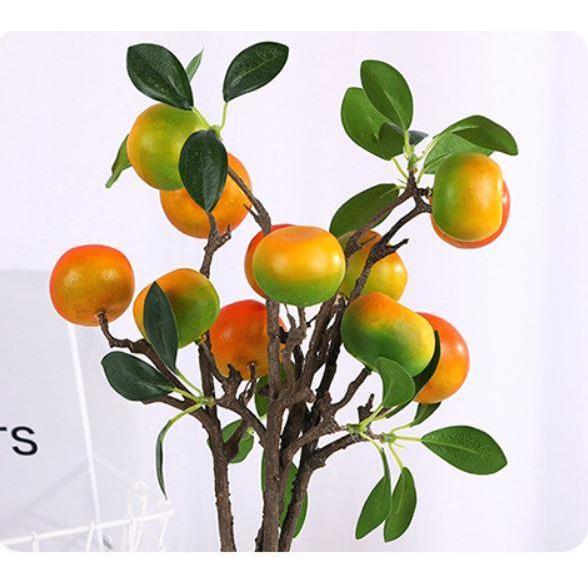 Simulation orange tree new year festival flower fruit food shooting background prop holiday gifts guest plant (1178L) - Image 10