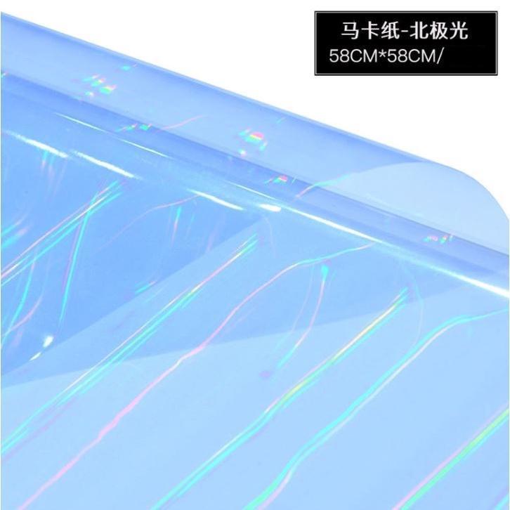 58*58cm Rainbow Cello Flower Floral Wrapping Paper Candy Cake Cookie Packaging Craft Gift Packing Colorful (1532L) - Image 18