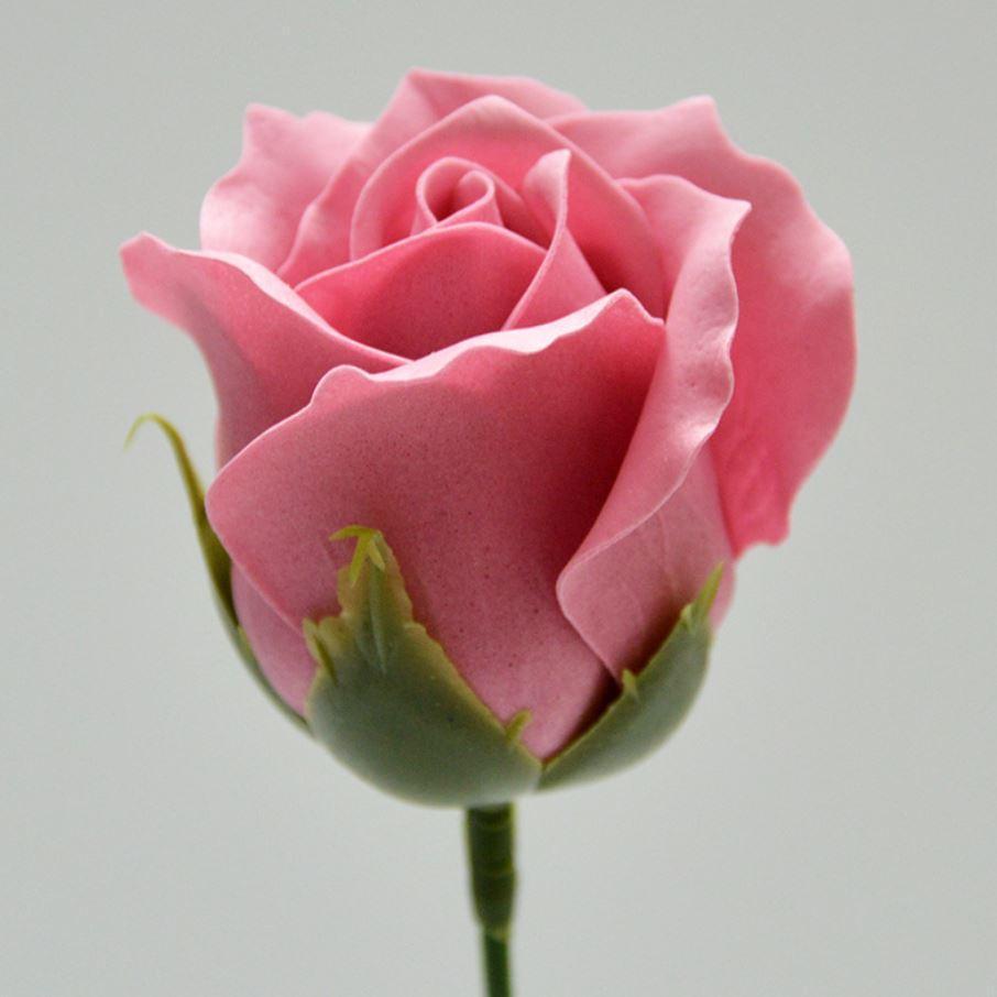 50pcs box New and High Quality 4.5cm Rose Soap Flower Romantic Wedding Party Gift Handmade Flower (671L) - Image 7