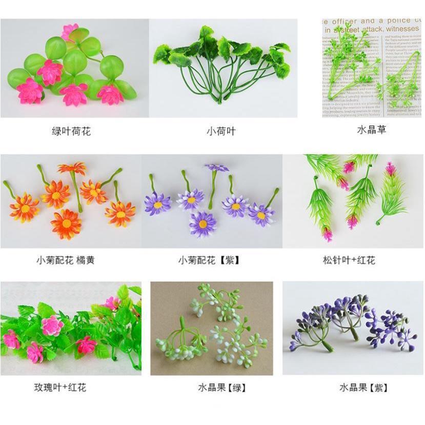 Mini Core Stamen diy Bonsai Decorative Accessories Flowerpot Filling Decoration Fake Plants DIY Wreath Fake(1637L) - Image 5
