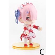 Anime Life in a different world from zero PVC Model Maid Subaru Natsuki Emilia Rem Ram Action Figures 蕾姆爱蜜莉雅装扮模型(1790L) - Image 10