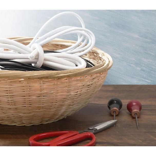 5yard 1mm~2mm Round High Elastic Sewing Elastic Band Fiat Rubber Band Waist Band Stretch 弹力绳 (1946L) - Image 8