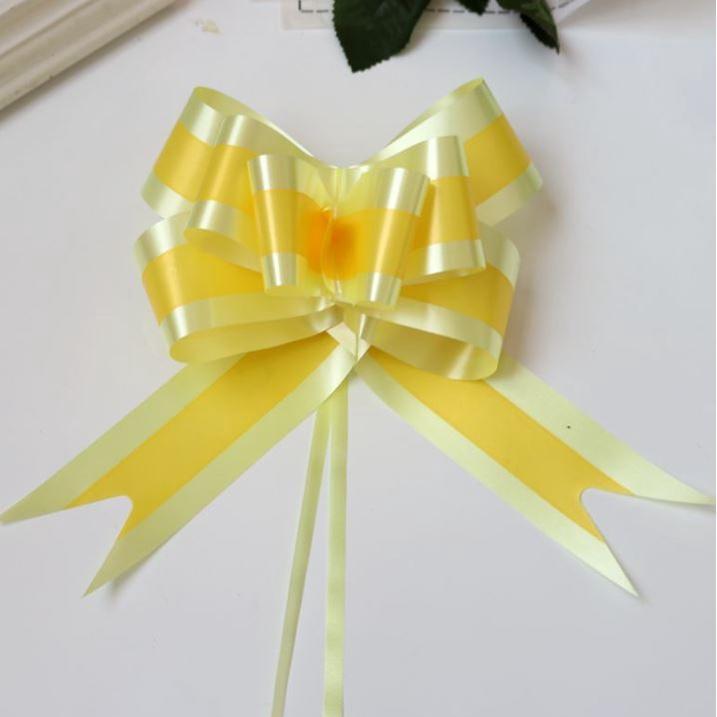 5pcs/bag 50# Colors Organza Pull Bows Ribbon Wedding Centerpieces Wedding Car Decoration Gift Packaging Packing(234L) - Image 18