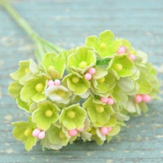 8 pieces DIY mini artificial rose paper flower bouquet wedding wreath decoration accessories artificial flower (626L) - Image 10