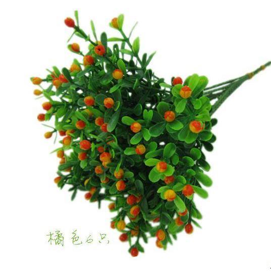 Party Decoration Milan Artificial Flower Wedding Fake Flowers Home Decorations Festival Potted Decorative (658L) - Image 9