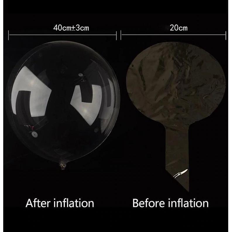 Transparent Wave Ball Balloon Wedding Banquet Celebration Decor Balloon Foil Balloon Bobo Balloon(442L) - Image 6