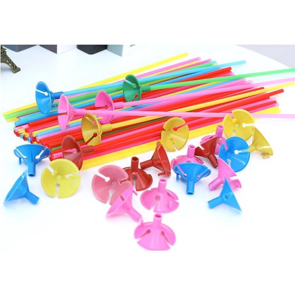 1pc Foil Balloon Accessories Balloon Holder Sticks with Cups Party Supplies Decoration+1pc 10inch 1.2g Pearl Ball(1584L) - Image 8