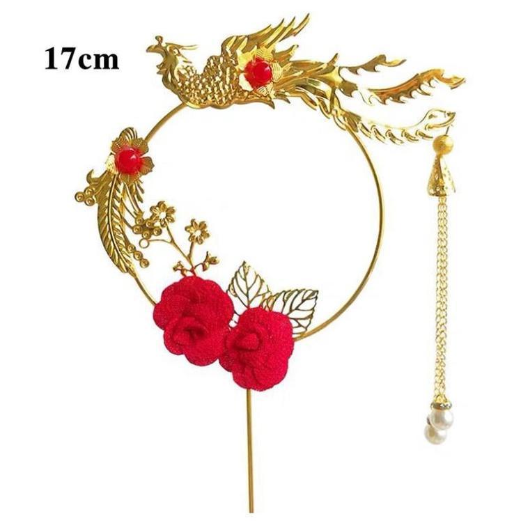 Chinese style birthday King Queen Acrylic Cake Topper Cartoon Girls Boy Happy Birthday Cake Topper(947L) - Image 7