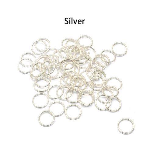 50pcs 0.7*5mm Metal DIY Jewelry Findings Open Single Loops Jump Rings & Split Ring for jewelry making(1905L) - Image 5