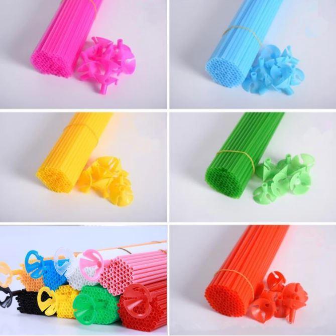 1pc Foil Balloon Accessories Balloon Holder Sticks with Cups Party Supplies Decoration+1pc 10inch 1.2g Pearl Ball(1584L) - Image 5
