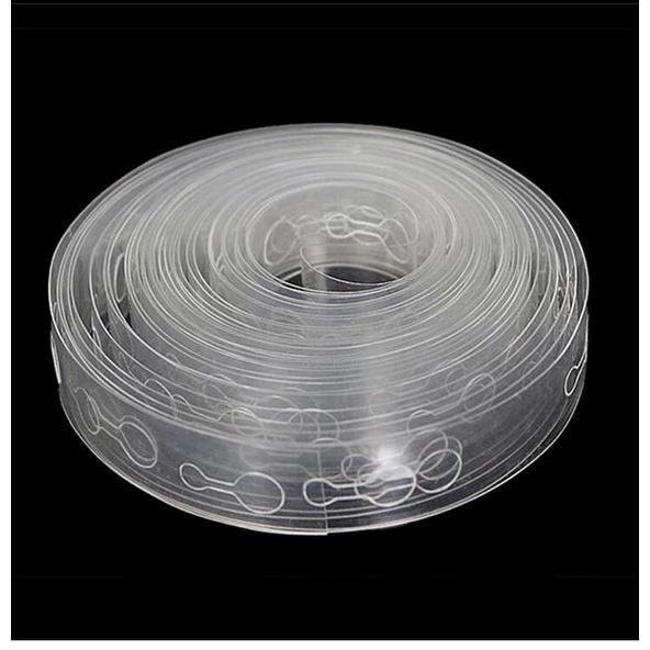 10m Balloons Accessories Balloon Chain PVC Wedding Birthday Party Backdrop Decor Balloon Chain Arch Clips 透明气球链条(479L) - Image 7