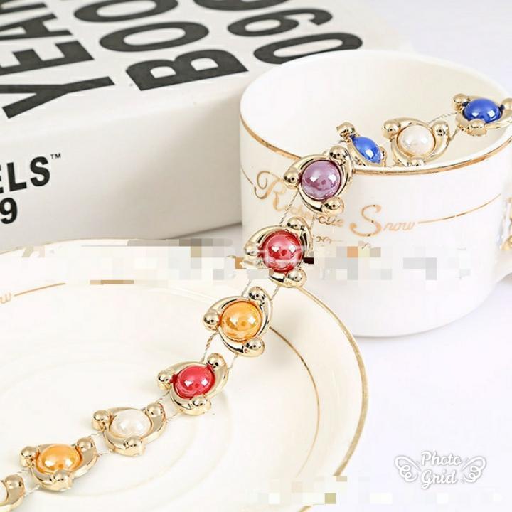 Bright Single Row Colorful Diamond Mesh Crystal Sewing Rhinestone Ribbon Trim for Wedding (921L) - Image 3