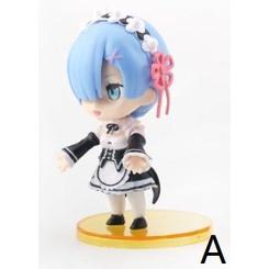 Anime Life in a different world from zero PVC Model Maid Subaru Natsuki Emilia Rem Ram Action Figures 蕾姆爱蜜莉雅装扮模型(1790L) - Image 8