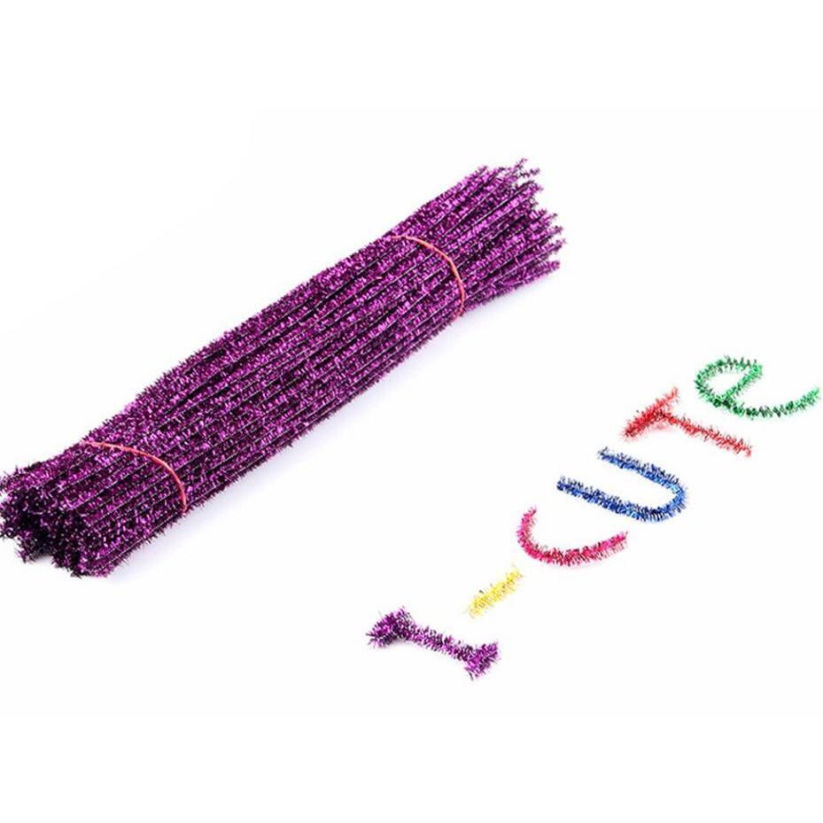 10pcs/pack DIY Twisting Bar Glitter Tops Glitter Hairy Glitter Twist Stick Christmas Decoration Accessories (273L) - Image 15
