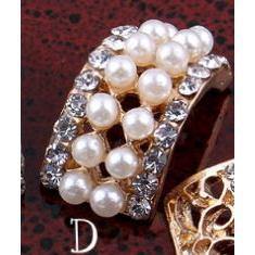 Rhinestone Jewelry Buckle Rhinestone Pearl Hair Accessories, Jewelry Headwear Material DIY-334 - Image 9