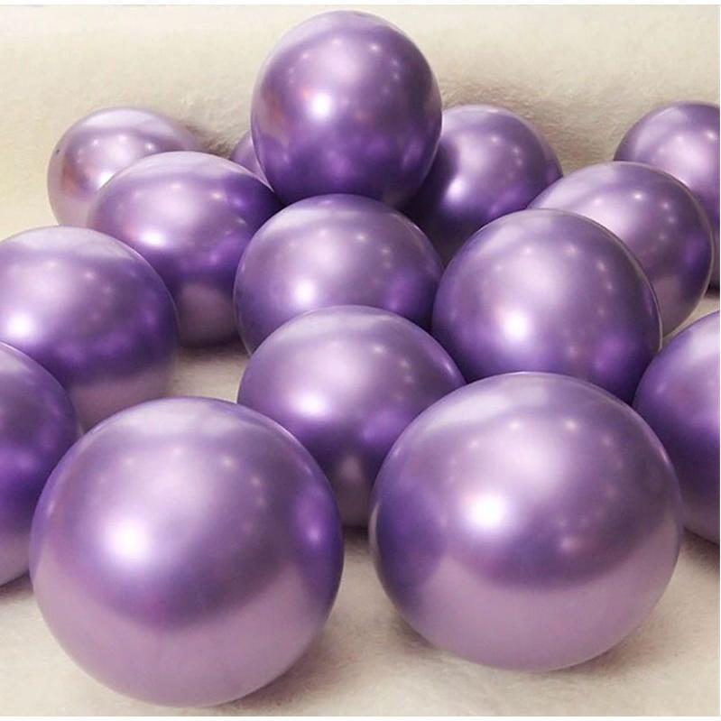 5pcs 12inch 2.8g New Glossy Metal Pearl Latex Balloons Thick Chrome Metallic Colors Inflatable Air Balls 金属乳胶气球 (244L) - Image 17