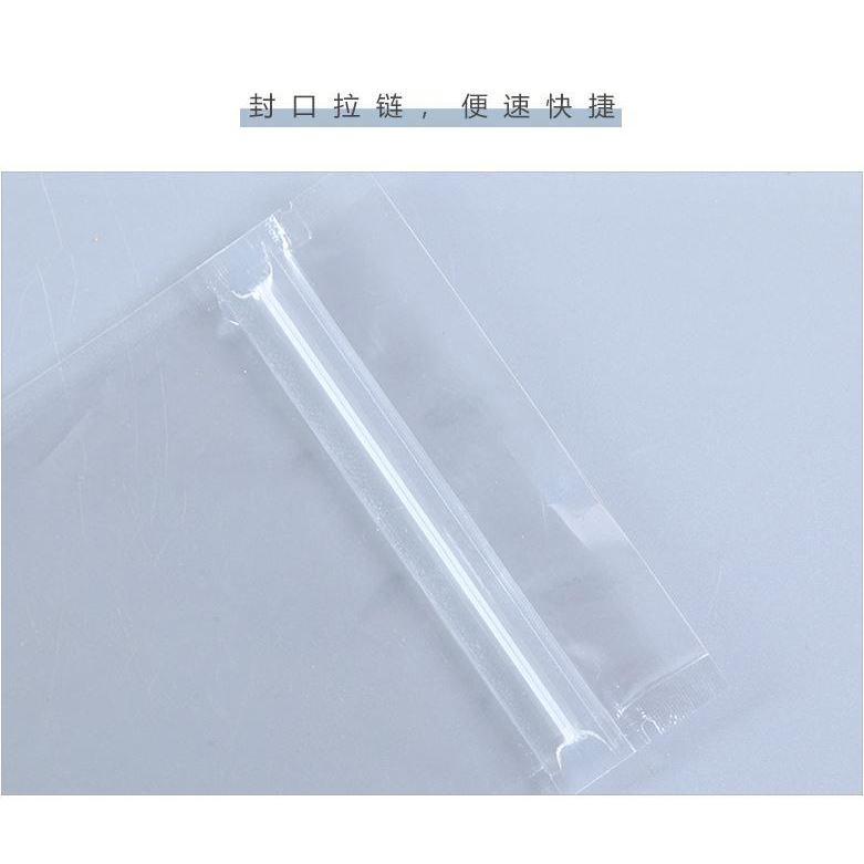 10PCS/ Lot Plastic Stand Up Zipper Matte Clear Food Storage Bag Reclosable Zip Lock Package Pouches Transparent (1110L) - Image 6