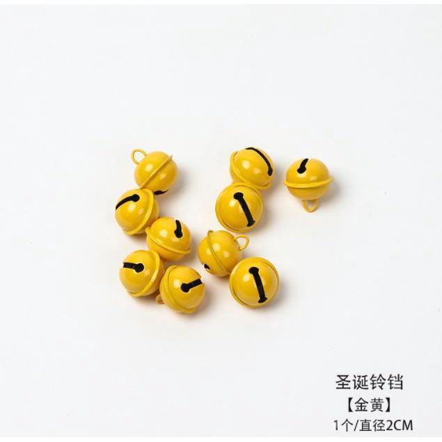 5pcs 20mm Colorful Iron Metal Jingle Bell Decorations Christmas Decoration Pet Pendants Key DIY Crafts Handmade(1847L) - Image 10