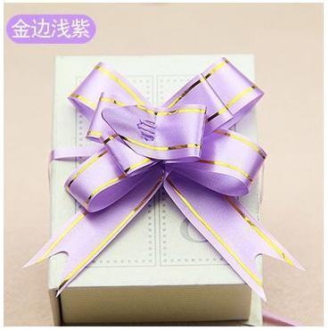 10pcs 12# Mini Ribbon (Gold) Flowers Bows Bowknot Gifts Craft For Party Home Festival Decoration(182L) - Image 14