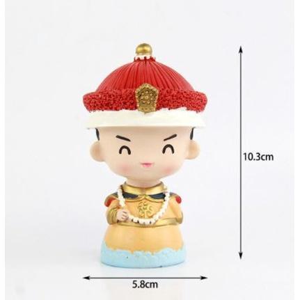Chinese style birthday King Queen Acrylic Cake Topper Cartoon Girls Boy Happy Birthday Cake Topper(947L) - Image 5