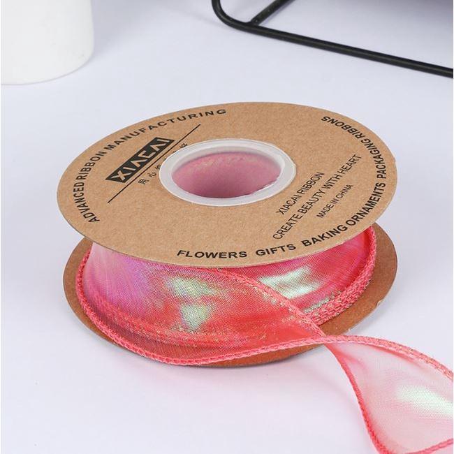 4cm 10 yards Fancy Fishtail Ribbon DIY Headpiece Hair Bow Flower Wrap Bouquet wave yarn gift(1886L) - Image 14