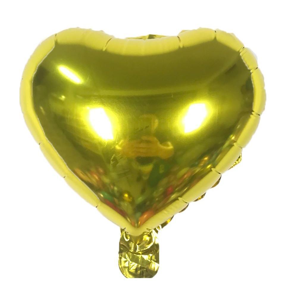 5pcs/pack 10inch Heart Aluminum Foil Helium Balloons Birthday Wedding Decoration Festival Party Decoration(250L) - Image 15