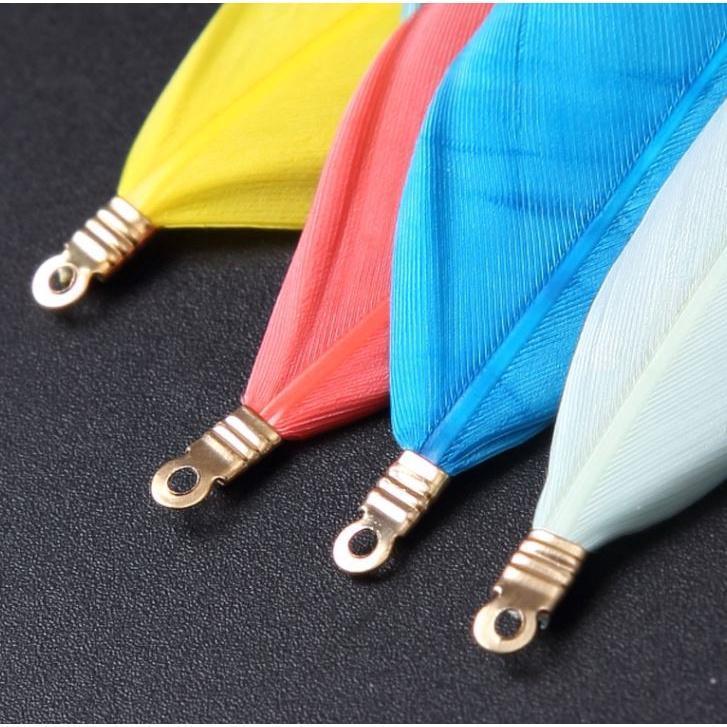 50Pcs 7x5mm Bracelet Necklace Cord End Clip Fold Silver Three-Wire Clasp Diy Jewelry Findings Crimp End Caps(1906L) - Image 4