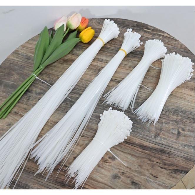 150/200/250/350/450/500/550/600/650mm Self-locking Nylon Cable Ties Plastic Zip Tie Wire Binding Wrap Straps (1954L)