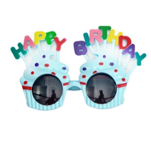 L)Funny Happy Birthday Glasses Cute Plastic Sunglasses Sun Flower Eyeglasses Adult Kids Birthday(1470L) - Image 7