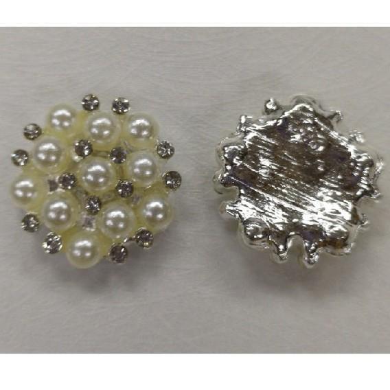 22mm~ 25mm Rhinestone Jewelry Buckle Rhinestone Pearl Hair Accessories, Jewelry Headwear Material DIY - Image 14