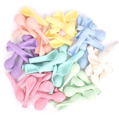 200pcs 5 Inch Macarons Color Pastel Candy Balloons Latex Round Helium Baloons For Birthday(449L) - Image 7