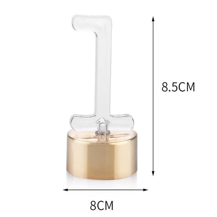 Candle Birthday LED Candle 0-9 Number Light Decorative Letters Automatic Change Lamp Flamless Holiday Birthday(486L) - Image 6