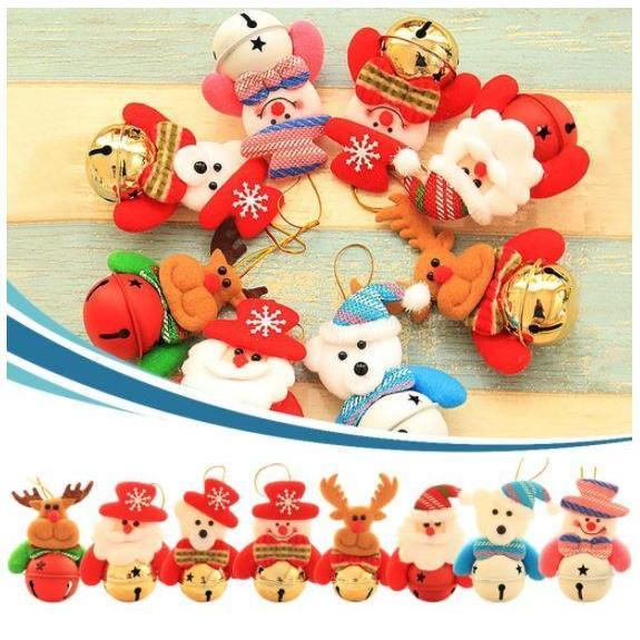 Christmas Decorations Plush ball doll pendant ski Snowman Pendant Christmas Tree Pendant festival decoration(1105L)