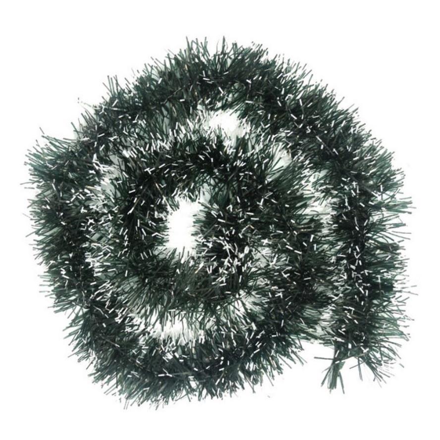 2m Christmas Decoration Ribbon Garland Christmas Tree Ornaments Dark Green Ribbon DIY Decor Tinsel Xmas Party(1104L) - Image 6