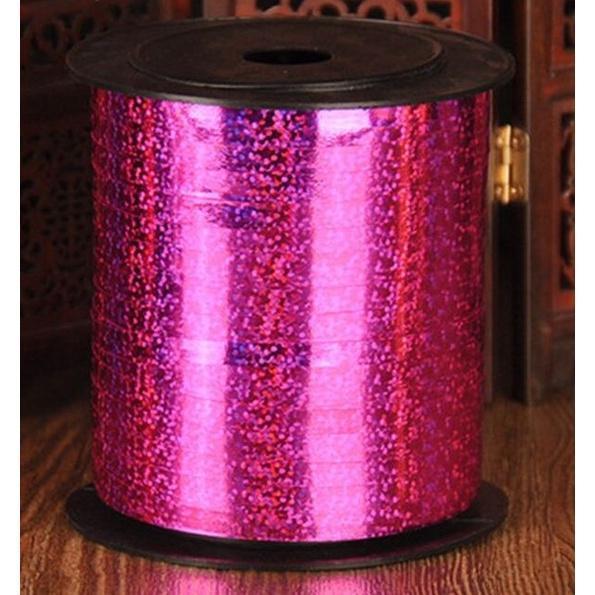 0.5cm*250yard Prism Hoop Holographic Tape For Gift Packing Laser Tape Balloon Ribbon Gold Glitter(694L) - Image 10