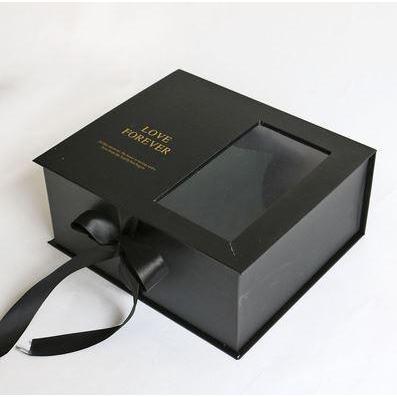 "LOVE FOREVER" Mother Day Valentine's Day Gift Box Jewelry Box Valentines Day Soap Rose Necklace Ring Gift Box(1244L) - Image 9