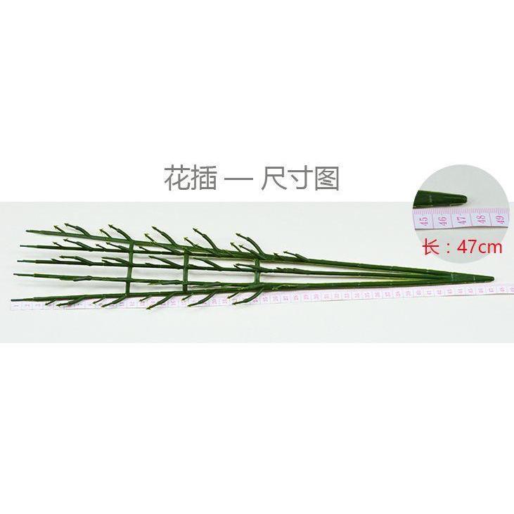 1pc simulation of artificial plastic stem leaves rose stem/silk/wedding decoration (630L) - Image 5
