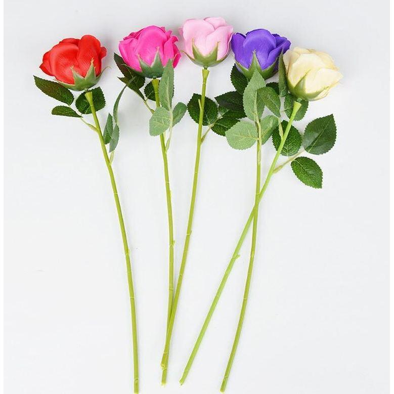 1pc 7cm Soap Rose Artificial Flower Wedding Home Furnishings High Quality Superior Soap Flower Valentine'S Day (499L) - Image 3