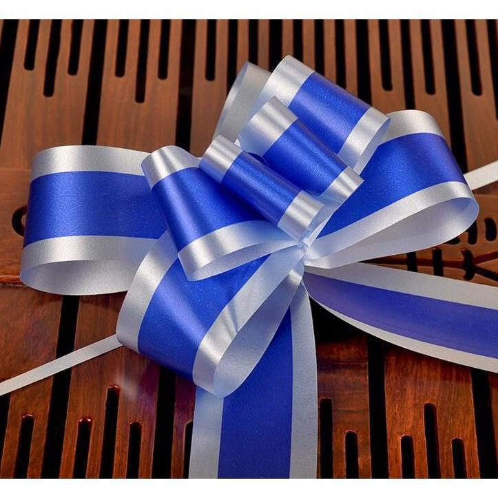 5pcs/bag 50# Colors Organza Pull Bows Ribbon Wedding Centerpieces Wedding Car Decoration Gift Packaging Packing(234L) - Image 19