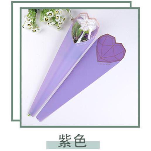 10pcs Diamond Single flower wrapping Bag Flower bouquet gift wrapping paper Festival flower shop(559L) - Image 13