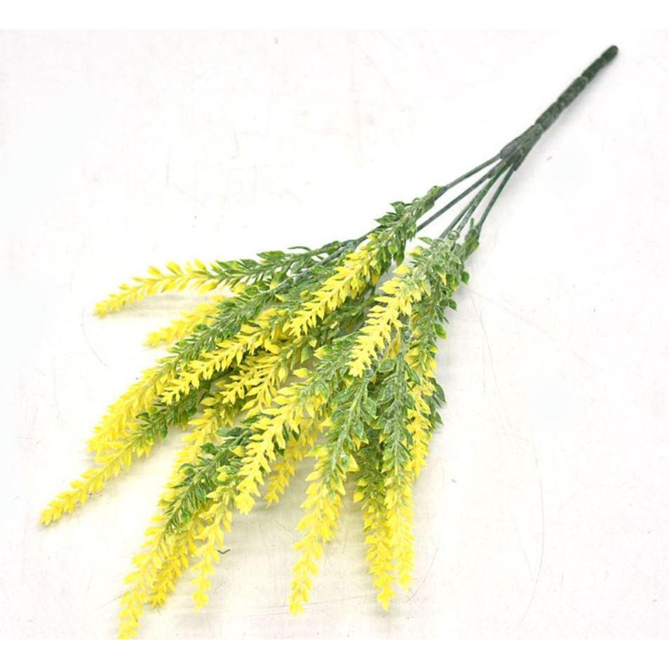 Romantic Artificial Flower Lavender Bouquet Green Leaves Decoration Creative Fake (660L) - Image 5