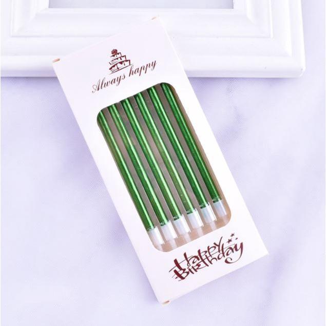 6 pcs/lot long pencil cake candle safe flames smokeless kids birthday party wedding cake candle(351L) - Image 10