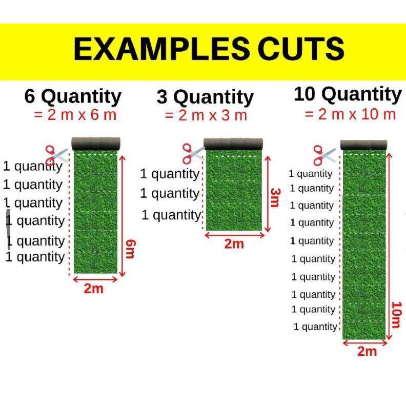 20mm Super Dense Artificial Turf Grass Mat Fake Synthetic Golf Garden Mat Starter Lawn Seed Landscape (1274L) - Image 7