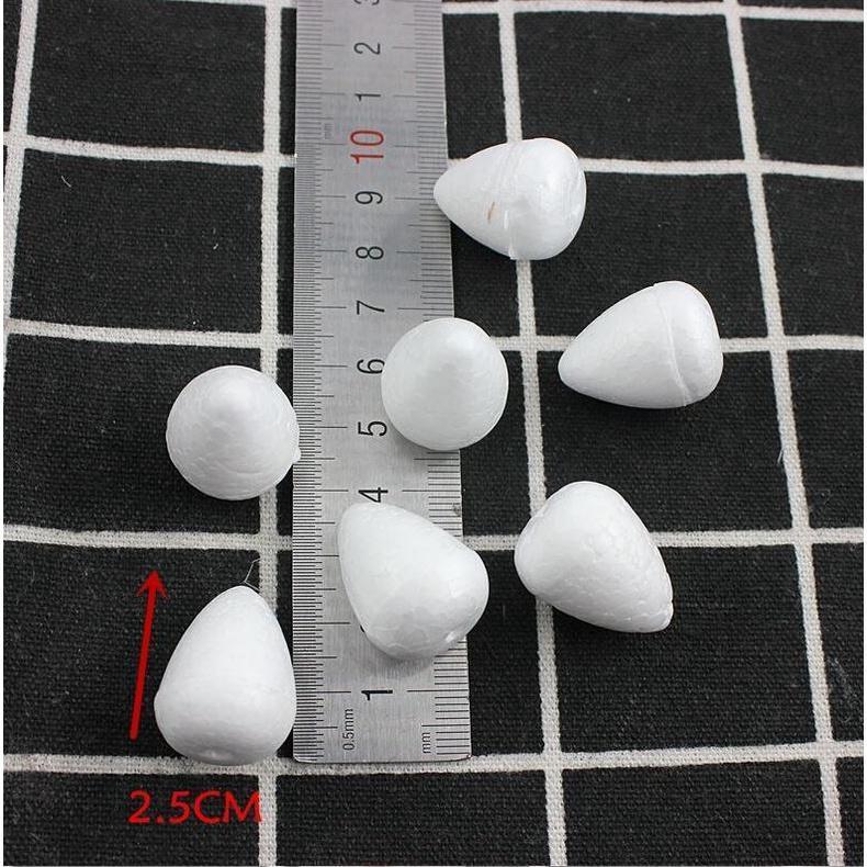 10pc & 4pc Modelling Polystyrene Styrofoam Foam ball White Craft Balls For DIY Christmas Party Decoration Supplie(1375L) - Image 3