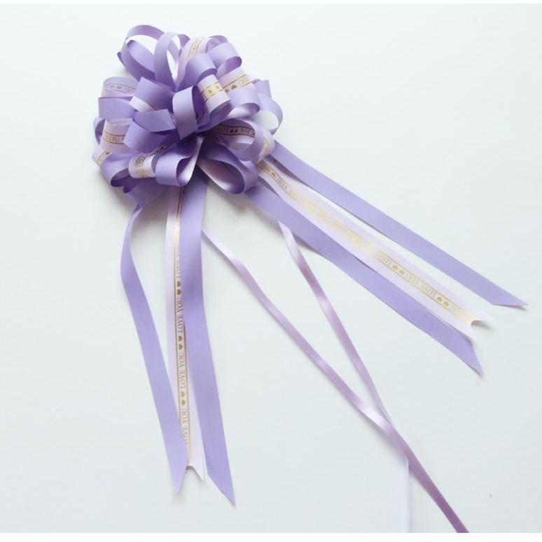 1pcs Pull Bow Ribbons Wedding Birthday Party Decor for Gift Packing Romantic Home Car Decoration(705L) - Image 4