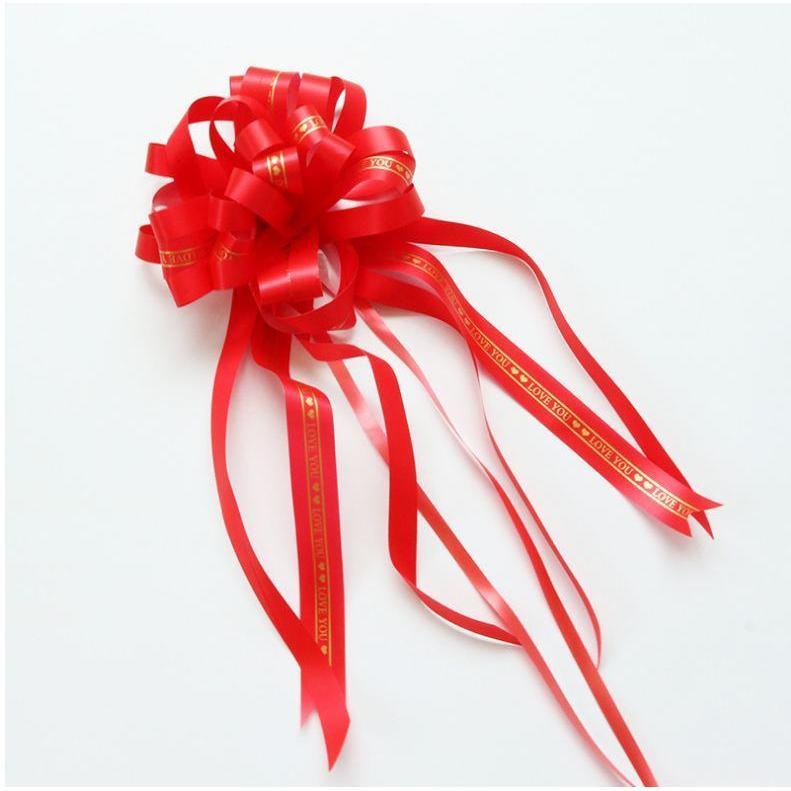 1pcs Pull Bow Ribbons Wedding Birthday Party Decor for Gift Packing Romantic Home Car Decoration(705L) - Image 10