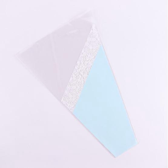 50pcs Rose Plastic Package Transparent Flower Bouquet Wrapping Paper Plastic Opp Bag Floral Packaging Bags (552L) - Image 7