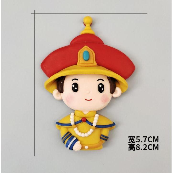 Acrylic King Queen Happy Birthday Cake Topper Gold Cartoon Girls Boys Cupcake Topper For Kids Birthday Decor (1157L)) - Image 7