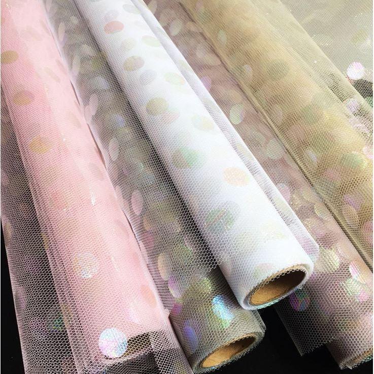 1yard 50cm New DIY Flower Wrapping Mesh Gift Packaging Material Bouquet Florist WeddingDecorationFloristSupplies (1353L) - Image 7